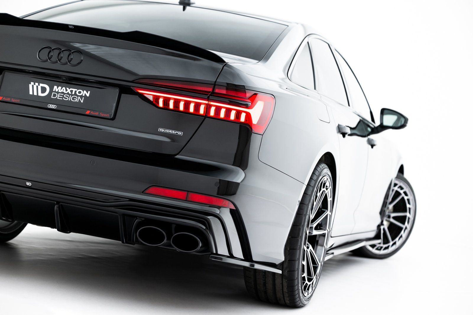 Splitters Laterales Traseros Audi A6 S-Line / S6 C8 / C8 Facelift