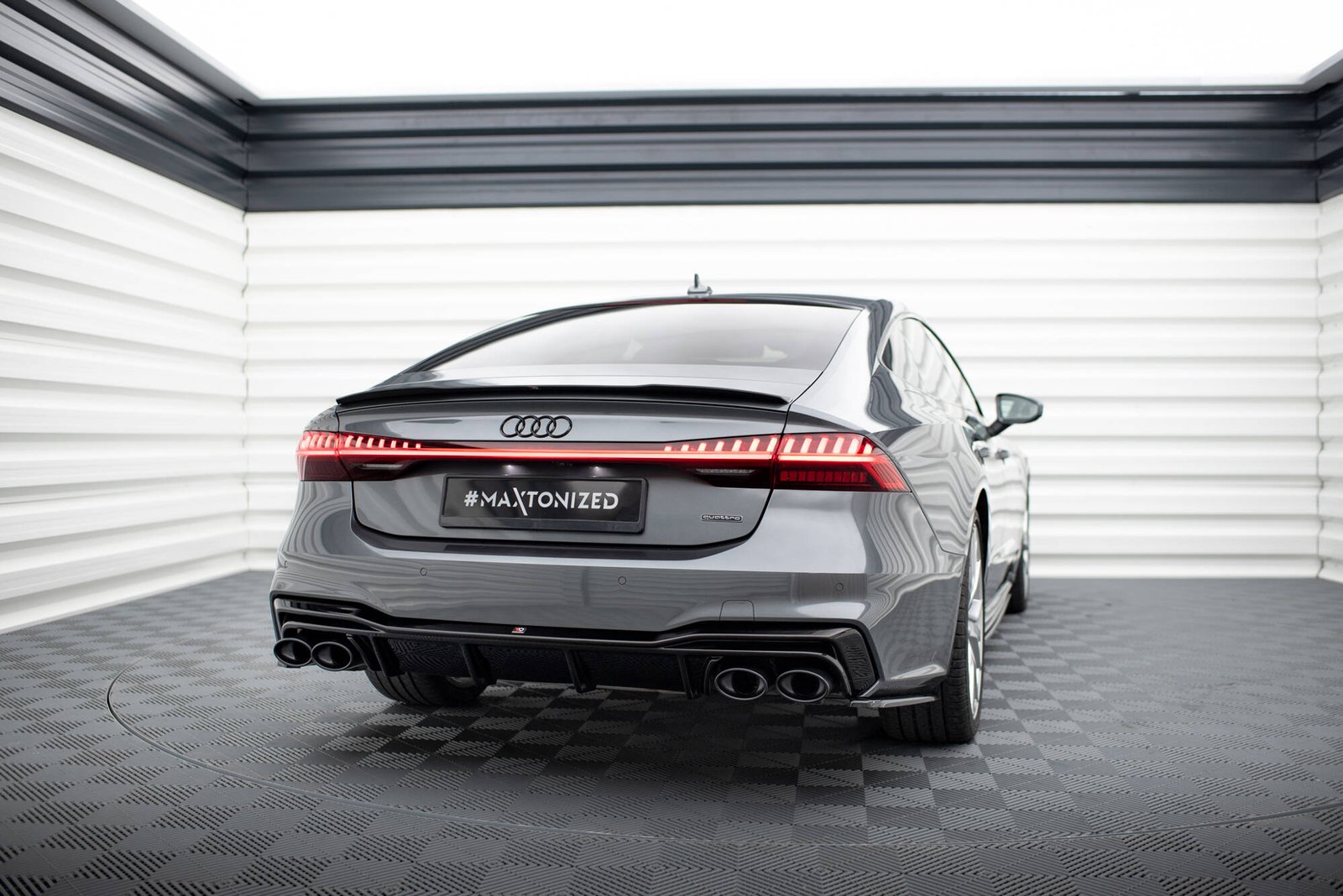 Splitters Laterales Traseros Audi A7 S-Line C8 / S7 C8 / C8 Facelift / S7 Facelift - Imagen 2