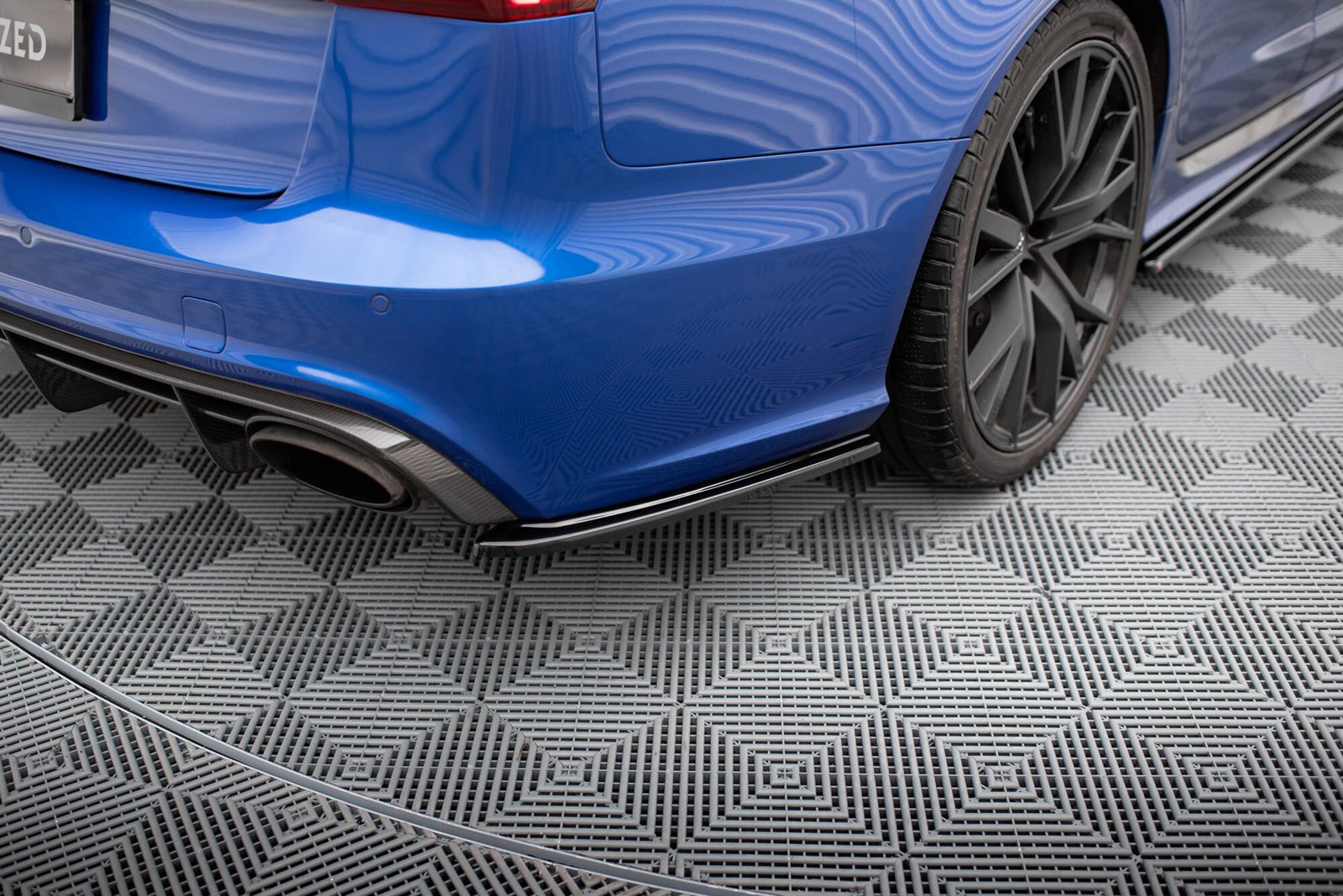 Splitters Laterales Traseros Audi RS6 C7 / C7 Facelift