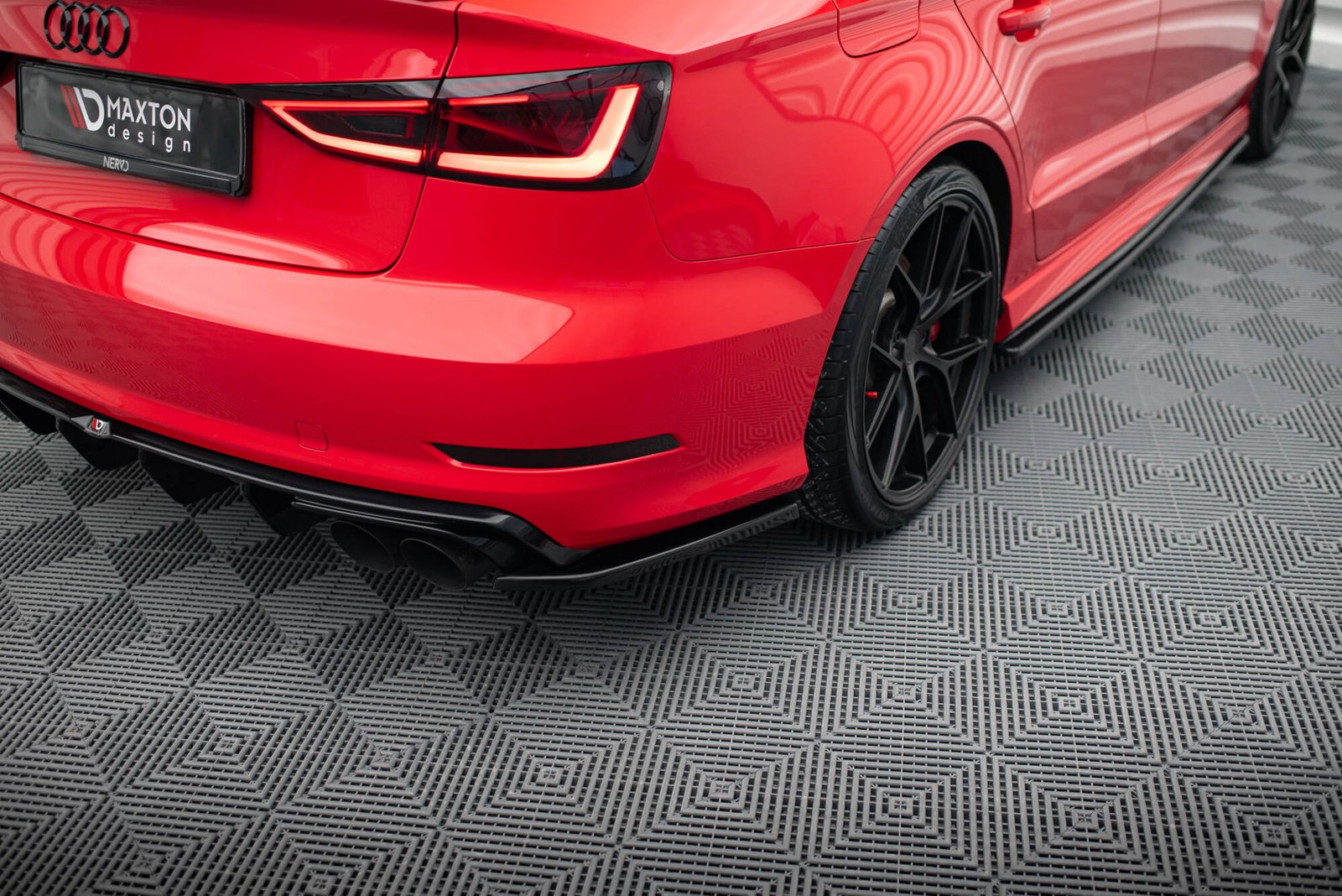 Splitters Laterales Traseros Audi S3 Sedan 8V