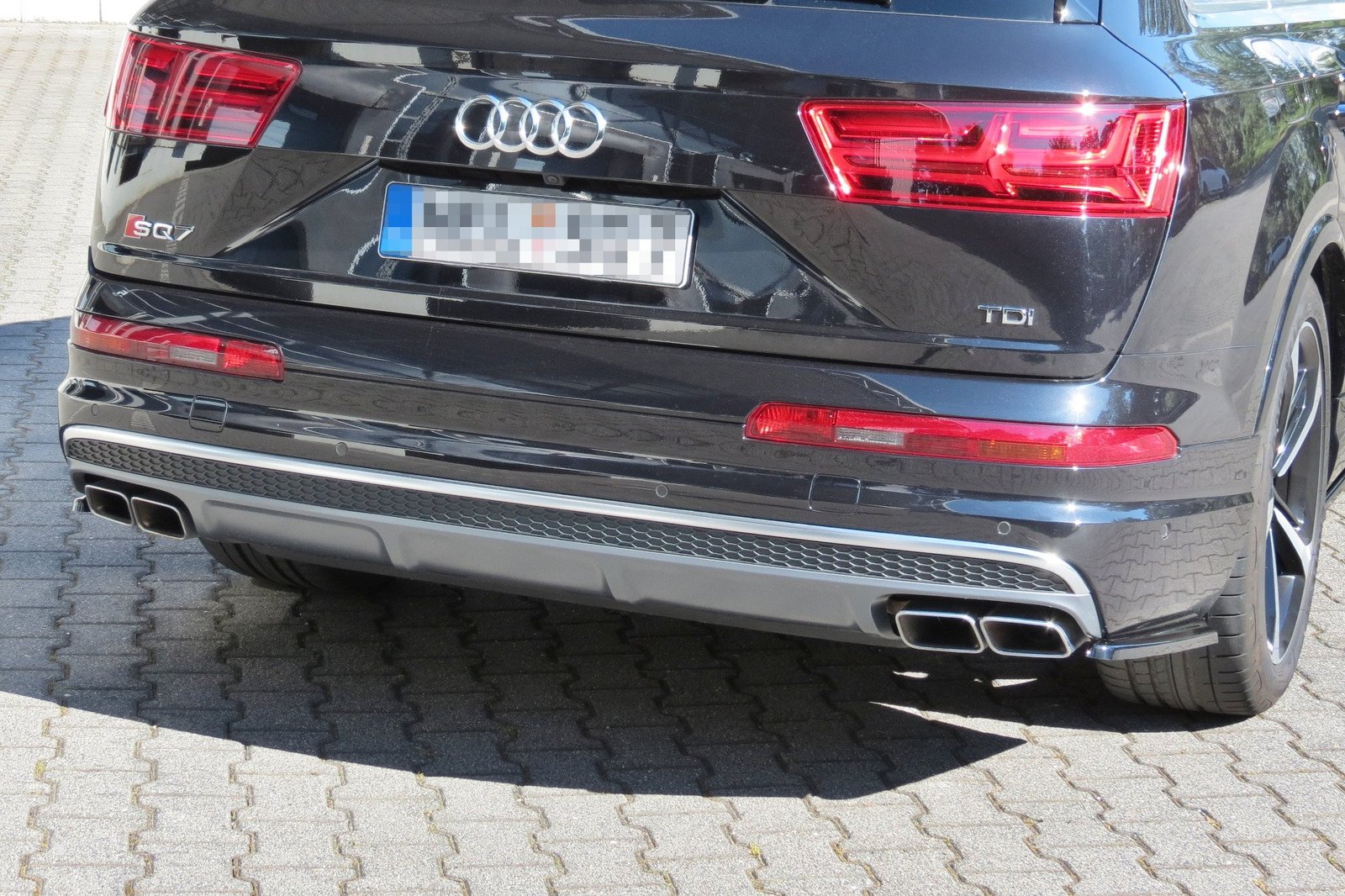 Splitters Laterales Traseros Audi SQ7 / Q7 S-Line Mk.2 - Imagen 2