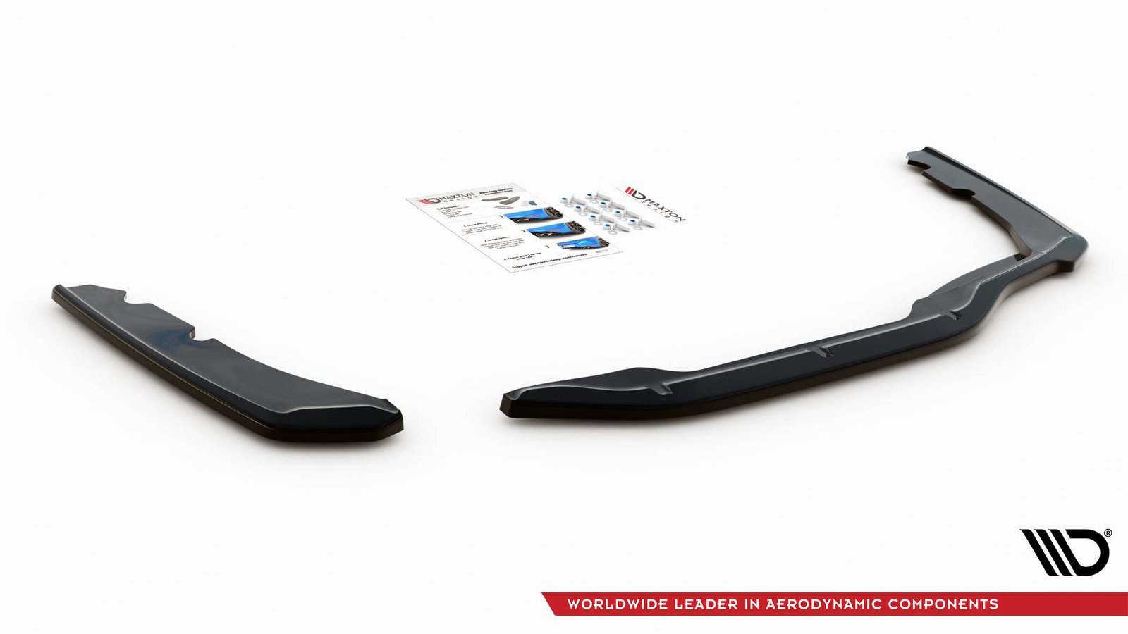 Splitters Laterales Traseros BMW 2 Gran Coupe M-Pack F44 - Imagen 3
