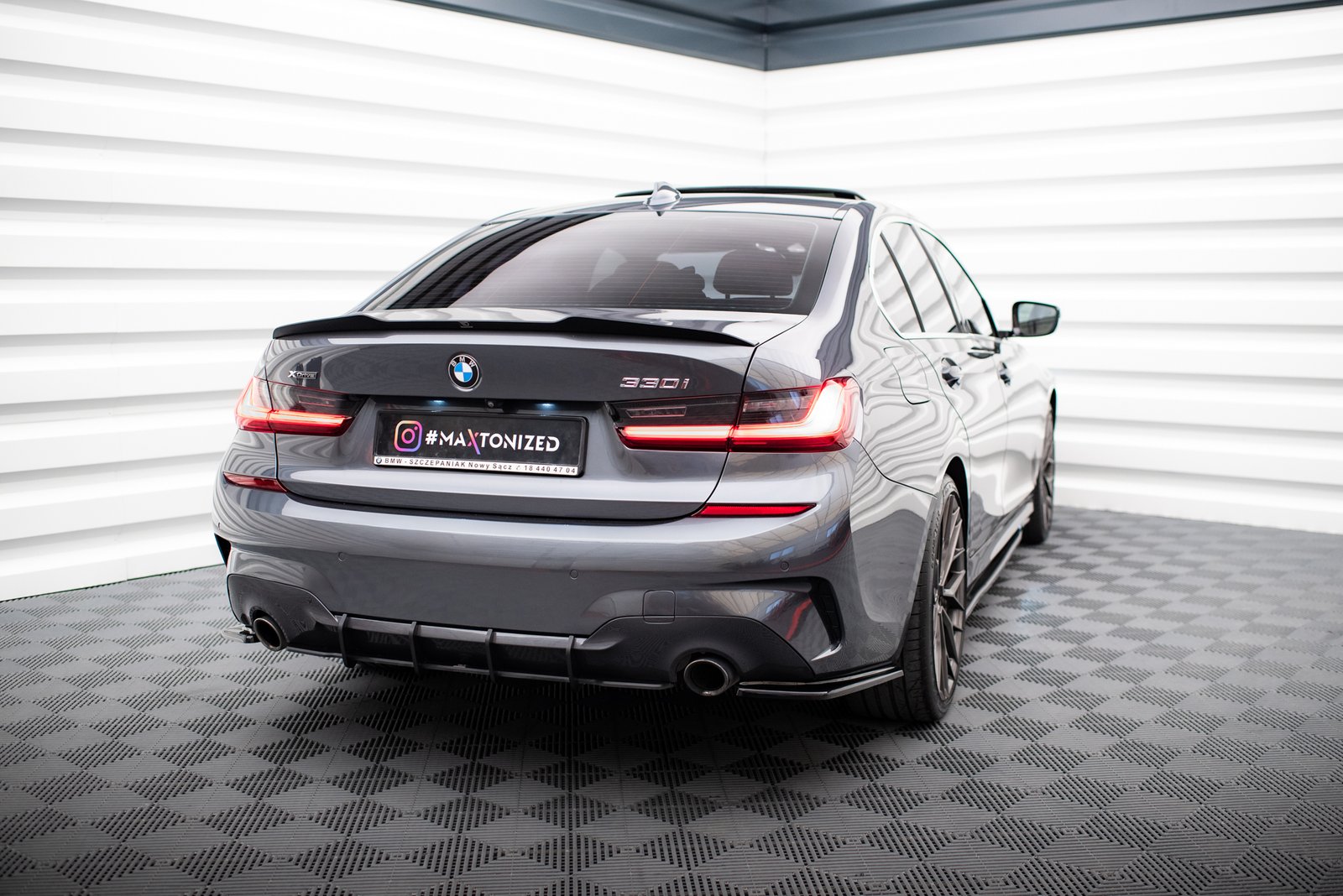 Splitters Laterales Traseros BMW 3 M-Pack G20 - Imagen 2