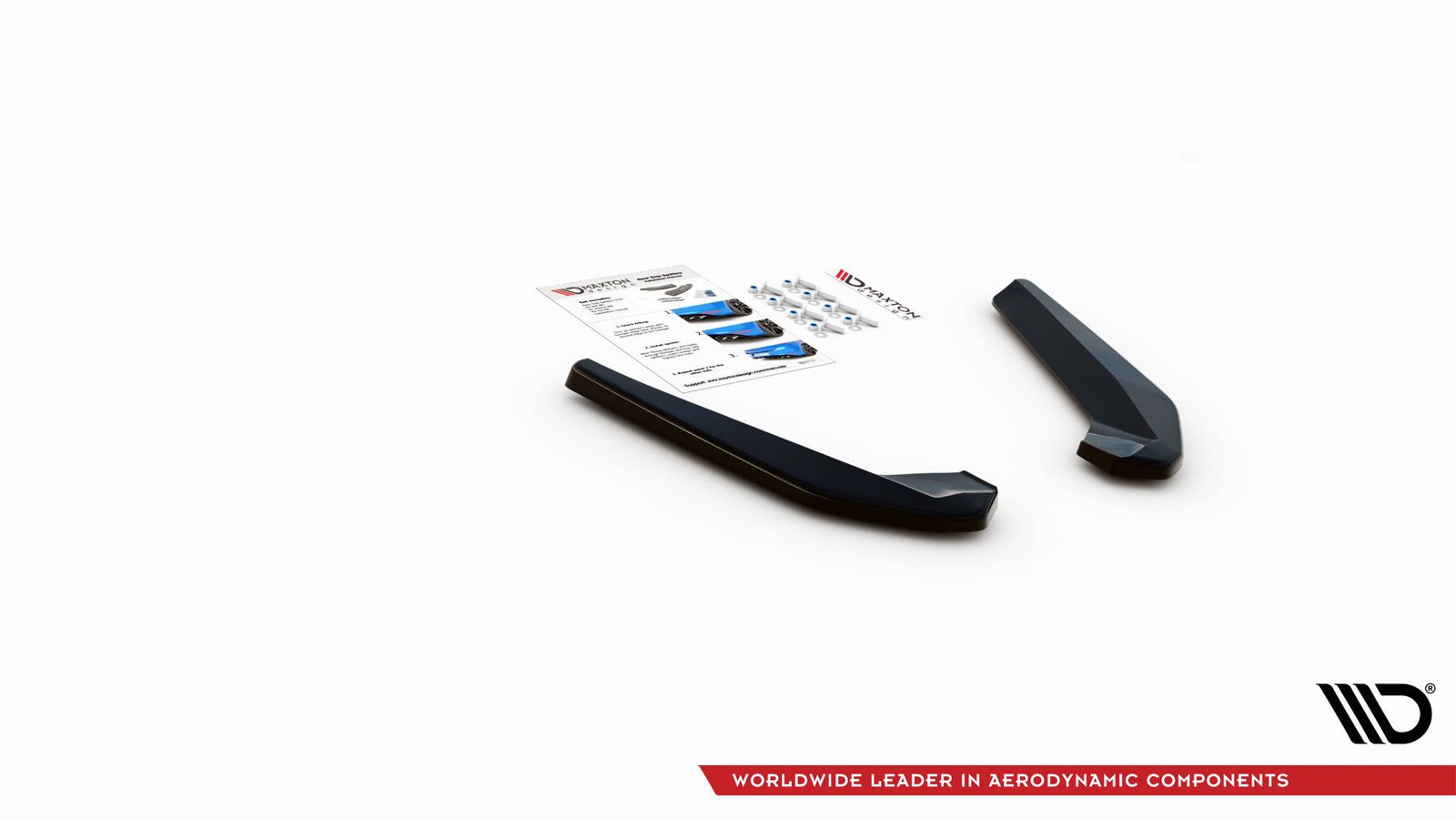 Splitters Laterales Traseros BMW X1 M-Pack F48 / F48 Facelift - Imagen 4