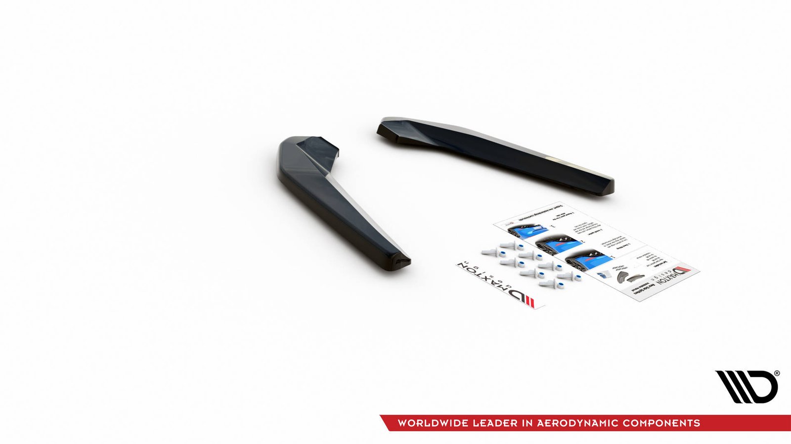 Splitters Laterales Traseros BMW X1 M-Pack F48 / F48 Facelift - Imagen 5