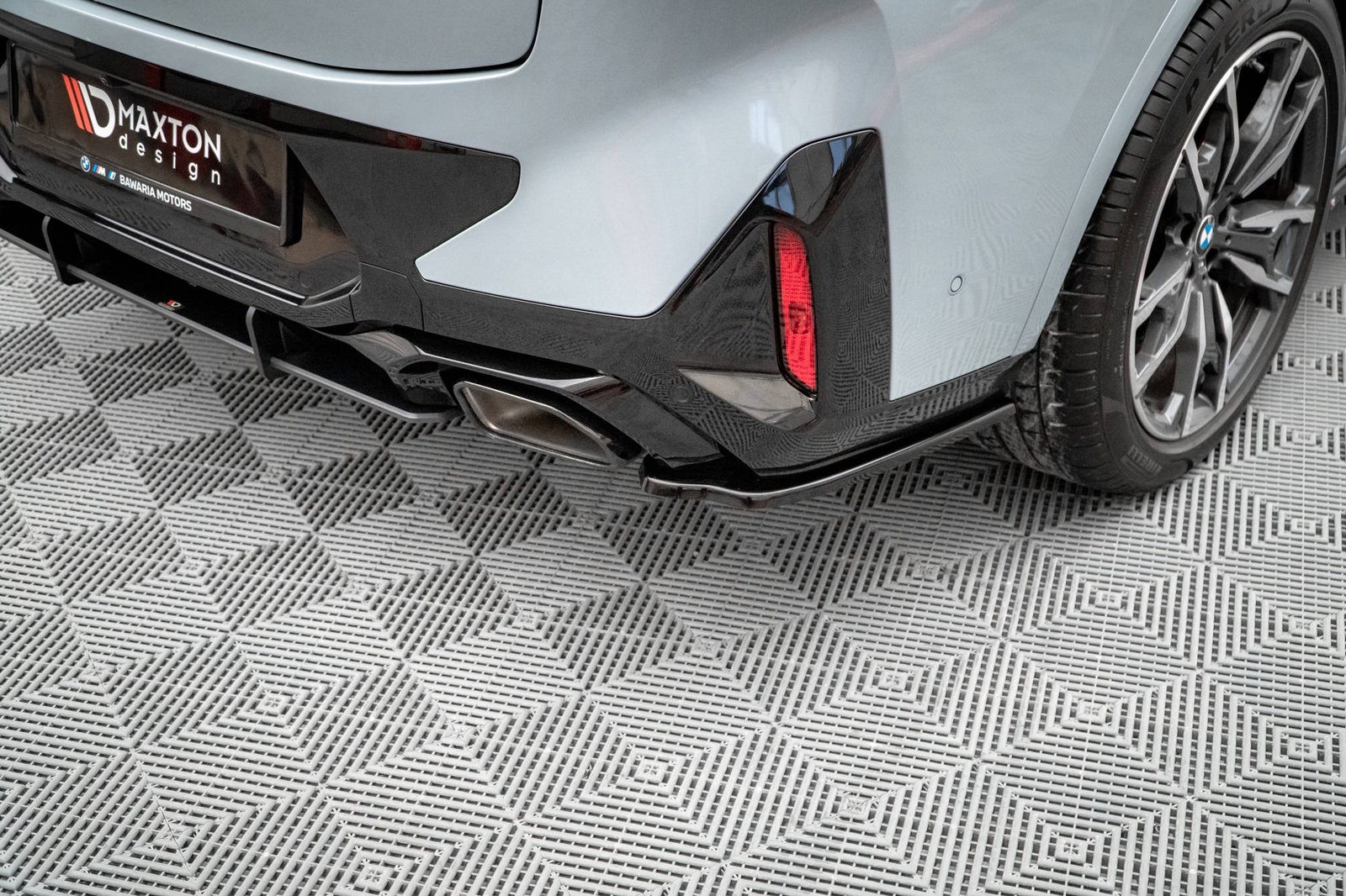 Splitters Laterales Traseros BMW X4 M-Pack G02 Facelift