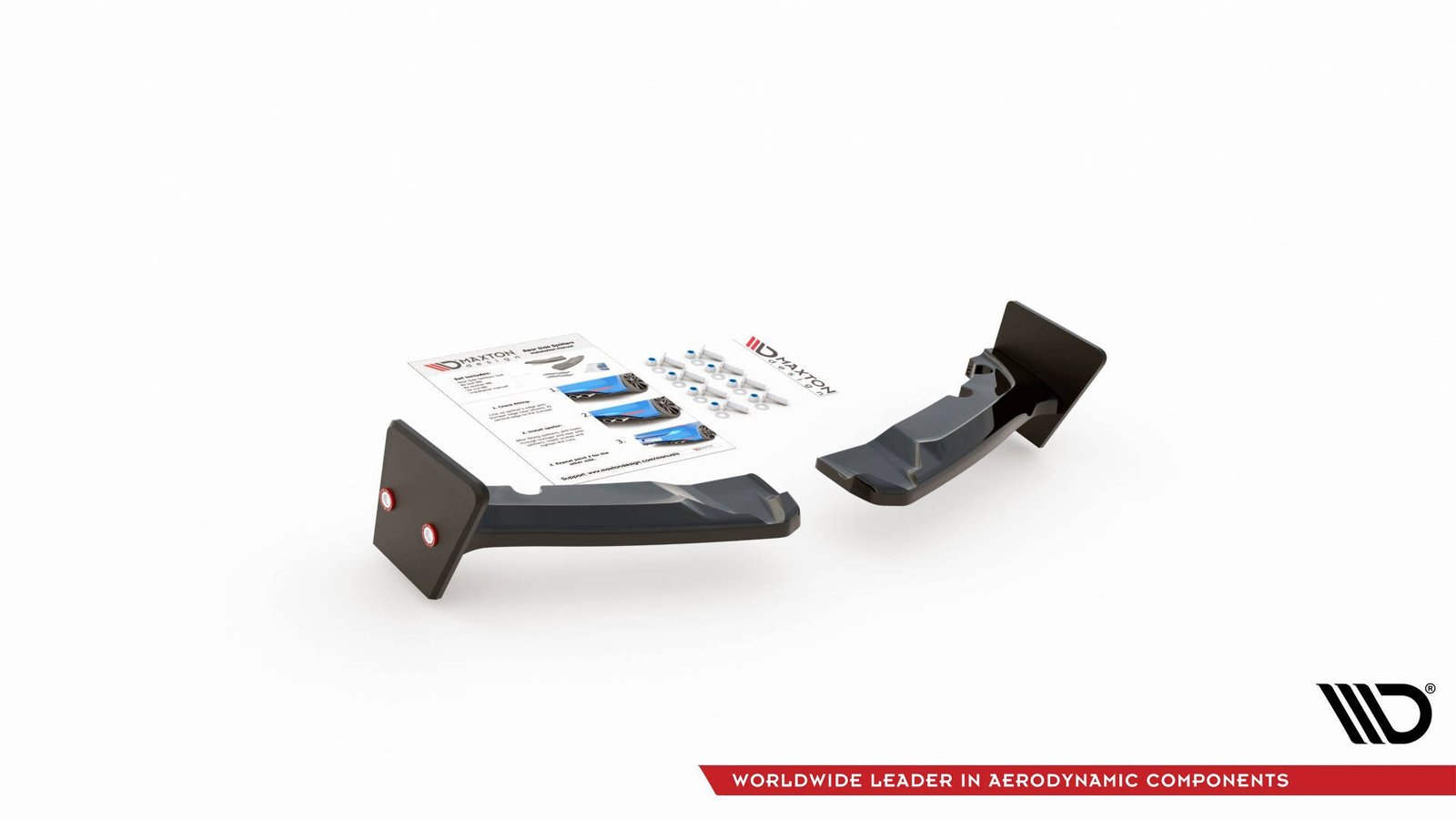 Splitters Laterales Traseros + Flaps Aerodinámicos Toyota GR Yaris Mk4 - Imagen 5