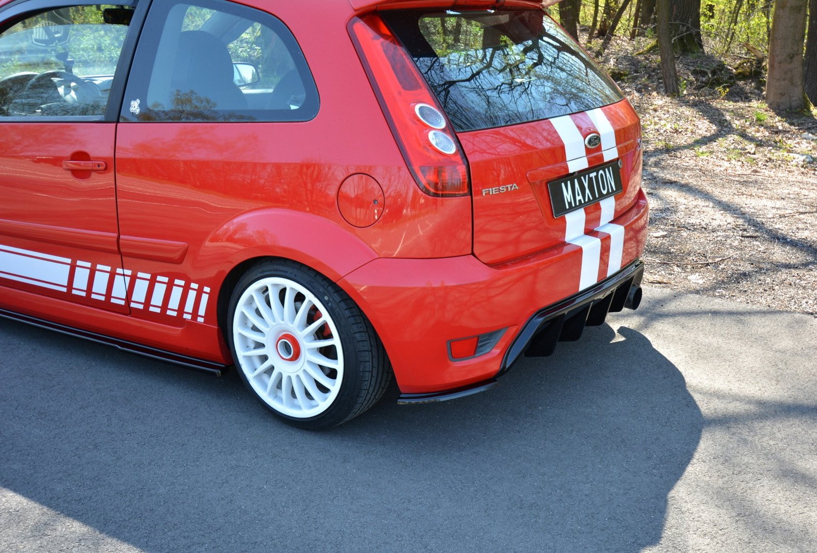 Splitters Laterales Traseros Ford Fiesta ST Mk6