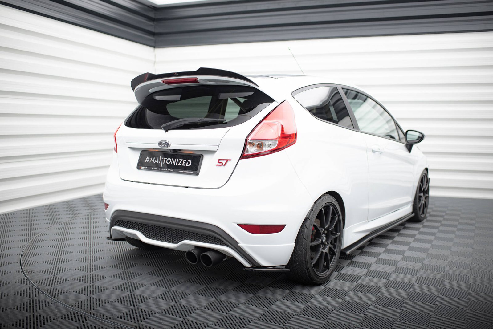 Splitters Laterales Traseros Ford Fiesta ST / ST-Line / Zetec S Mk7 FL - Imagen 2