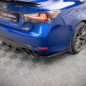 Splitters Laterales Traseros Lexus GS F Mk4 Facelift
