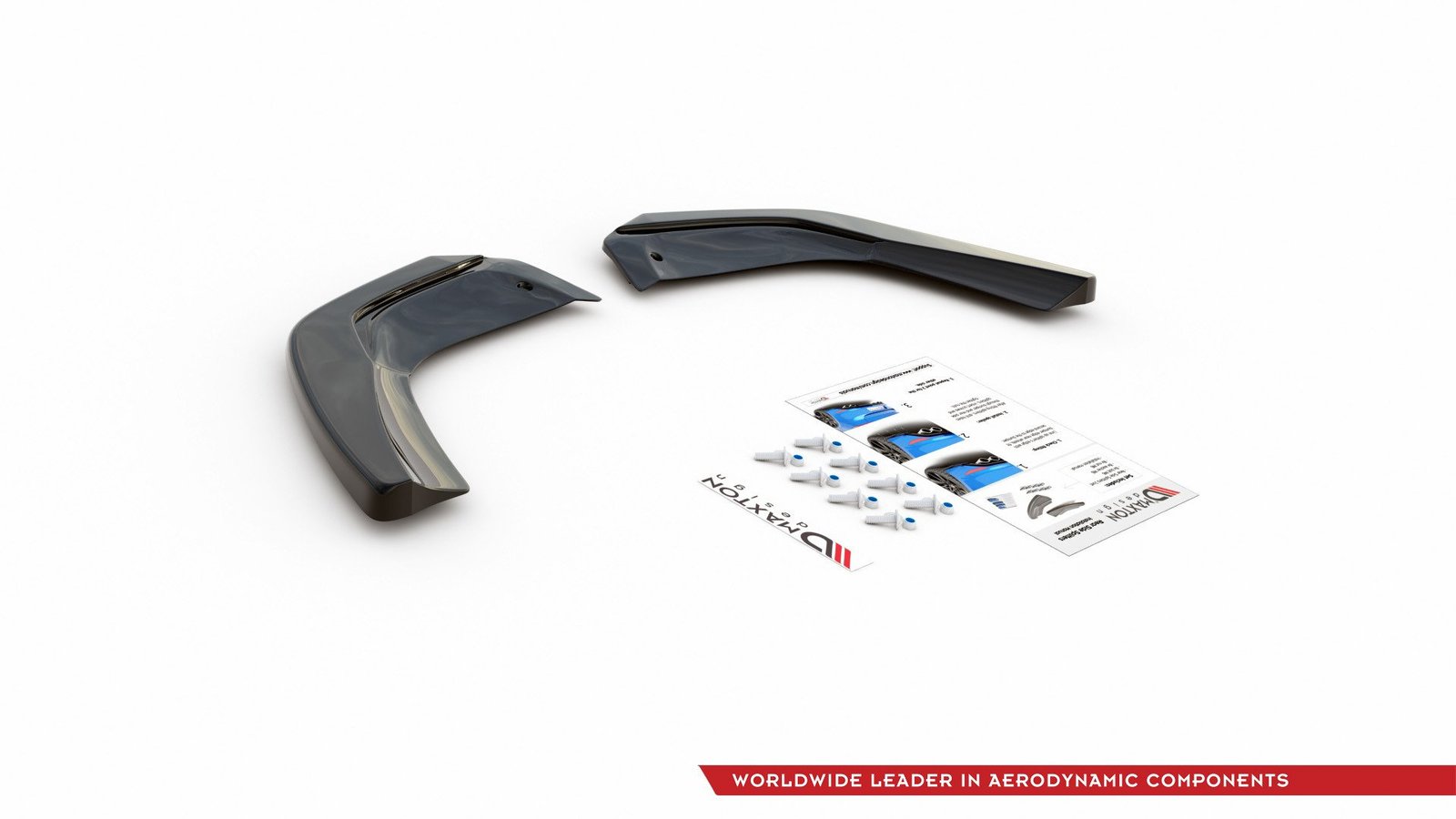Splitters Laterales Traseros Mercedes A35 AMG Aero Hatchback W177 - Imagen 6