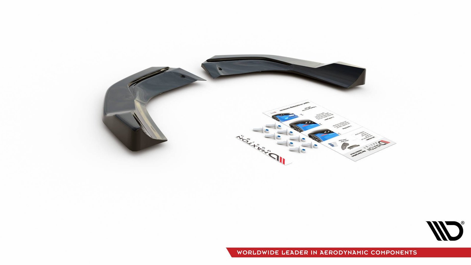 Splitters Laterales Traseros Mercedes-AMG A 45 S Aero Pack W177 - Imagen 6
