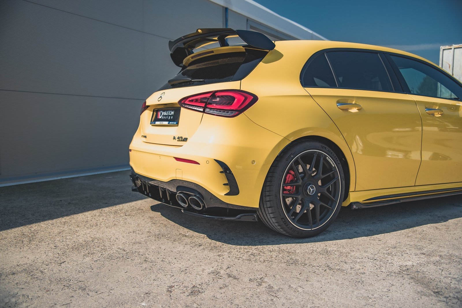 Splitters Laterales Traseros Mercedes-AMG A 45 S Aero Pack W177 - Imagen 2
