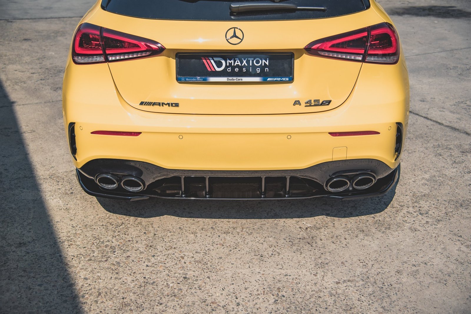 Splitters Laterales Traseros Mercedes-AMG A 45 S Aero Pack W177 - Imagen 3