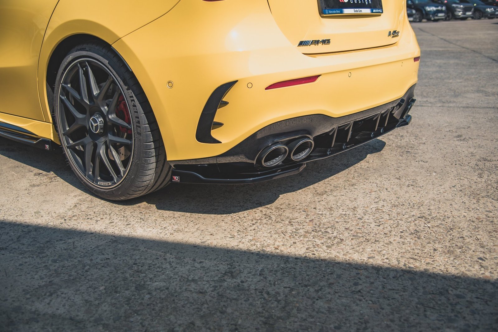 Splitters Laterales Traseros Mercedes-AMG A 45 S Aero Pack W177