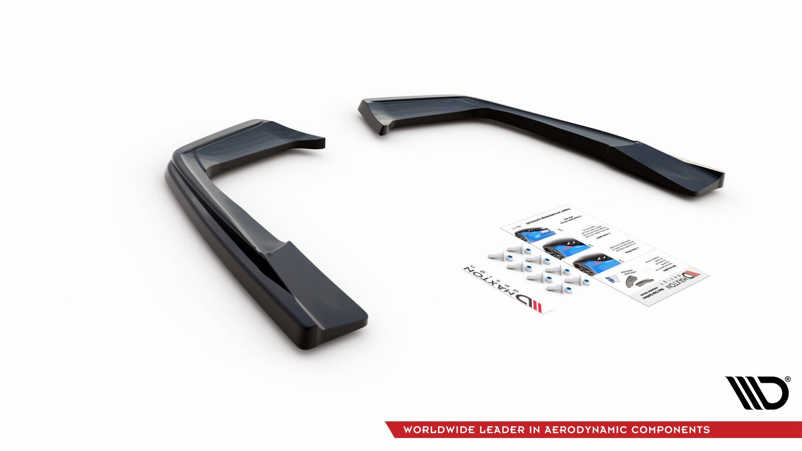 Splitters Laterales Traseros Mercedes-AMG C 63AMG Coupe AMG Aero Pack C205 Facelift - Imagen 4
