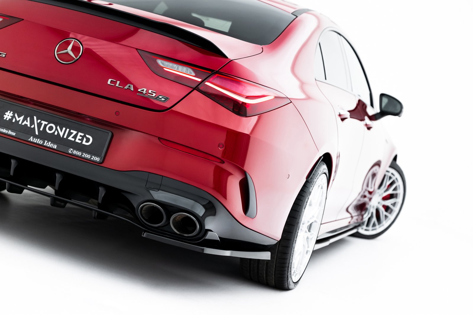 Splitters Laterales Traseros Mercedes-AMG CLA 35 Aero / 45 Aero C118