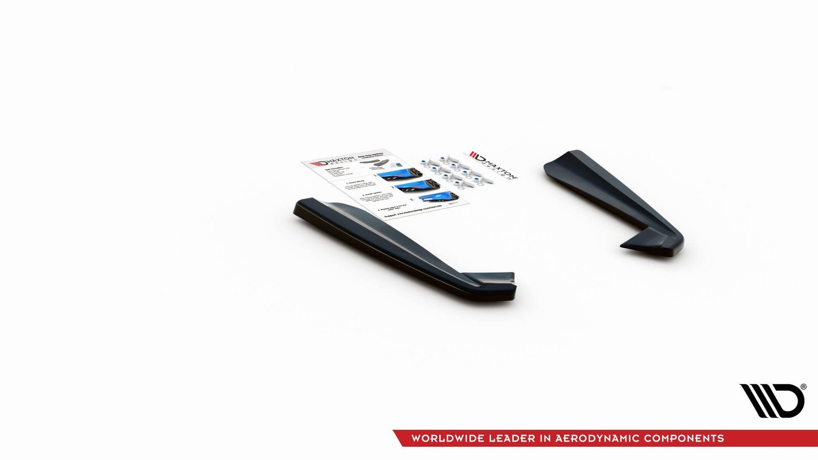 Splitters Laterales Traseros Mercedes-AMG GLE 53 Coupe C167 / C167 Facelift - Imagen 3