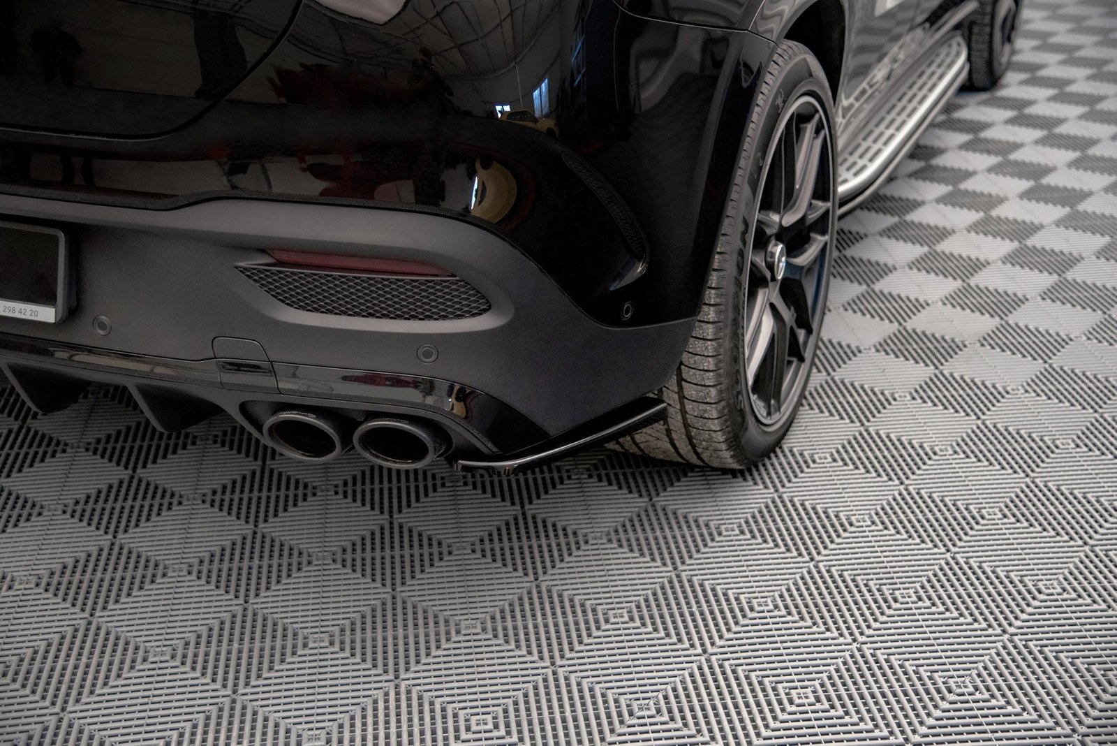 Splitters Laterales Traseros Mercedes-AMG GLE 53 Coupe C167 / C167 Facelift
