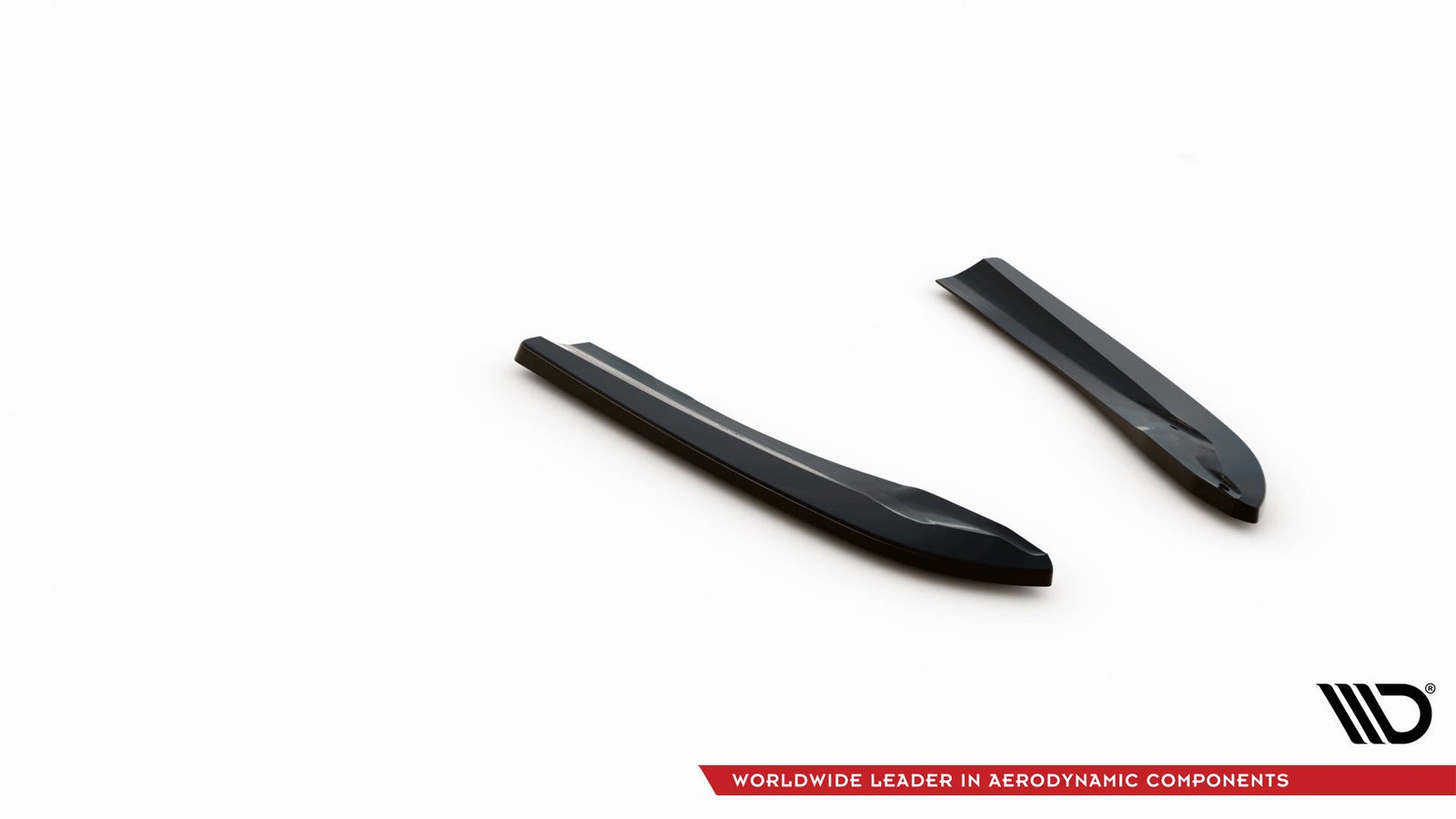 Splitters Laterales Traseros Mercedes-Benz C Coupe / Sedan / Estate AMG-Line C204 / W204 Facelift / S204 Facelift - Imagen 4