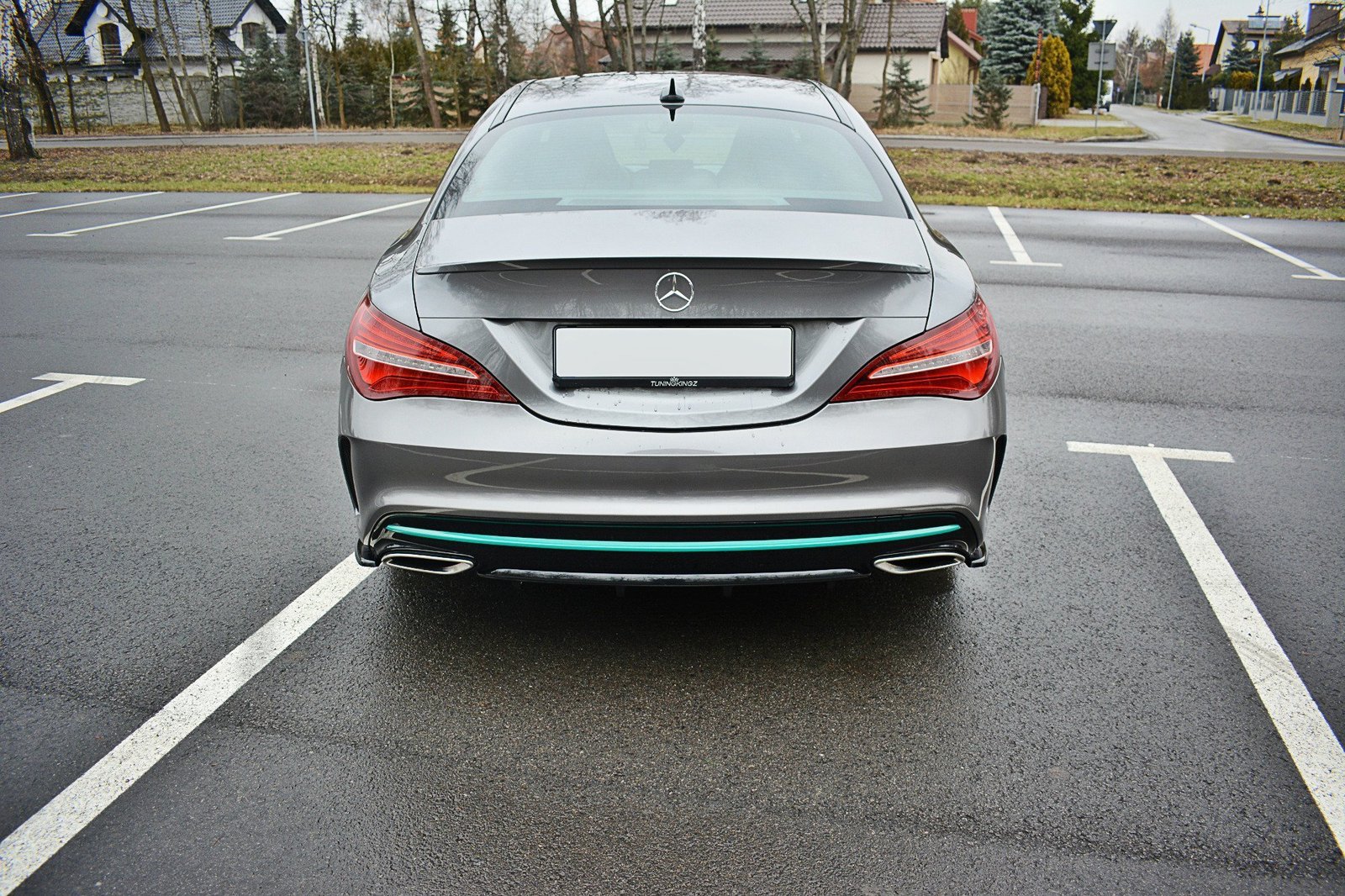 Splitters Laterales Traseros Mercedes-Benz CLA AMG-Line C117 - Imagen 2