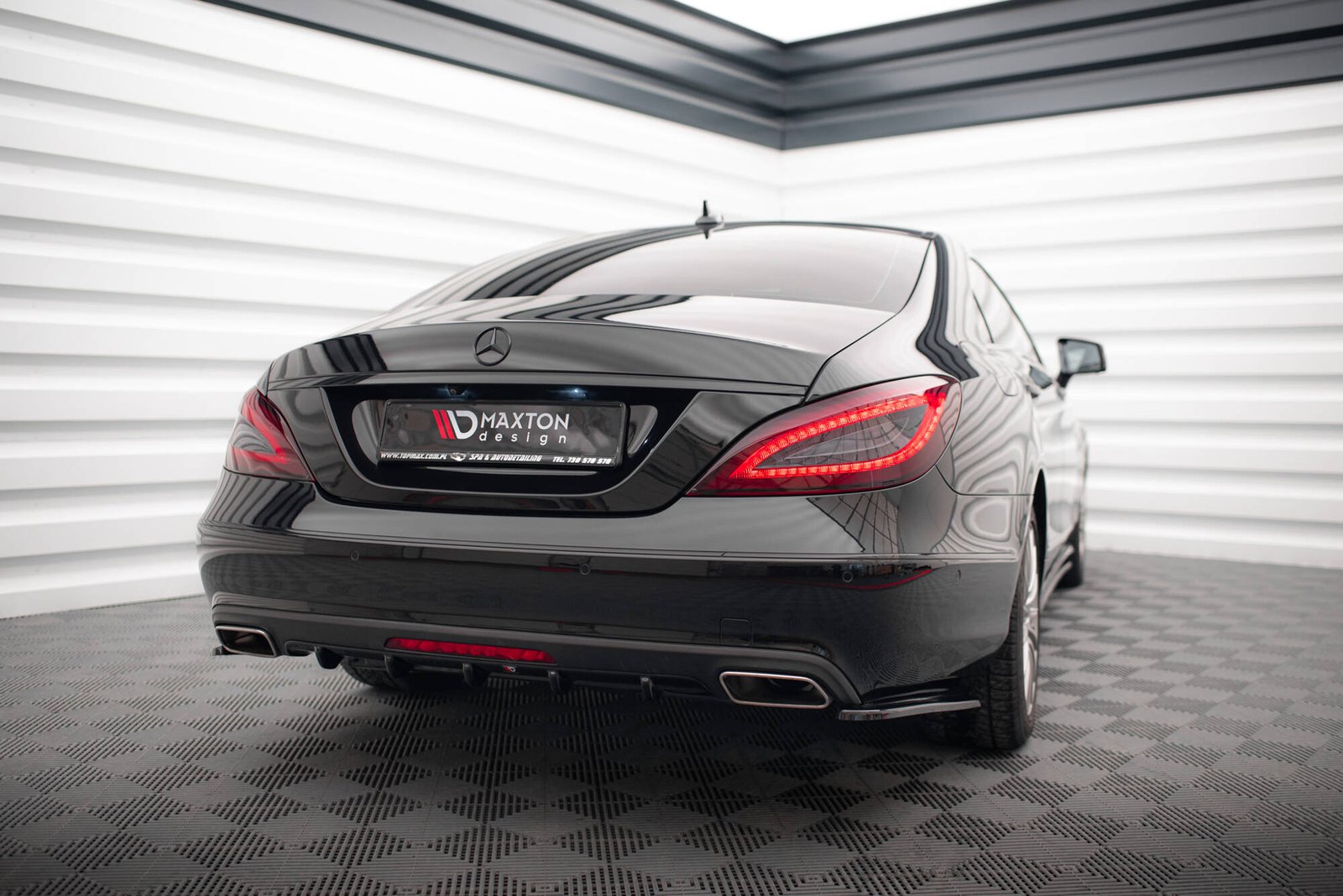 Splitters Laterales Traseros Mercedes-Benz CLS C218 - Imagen 2