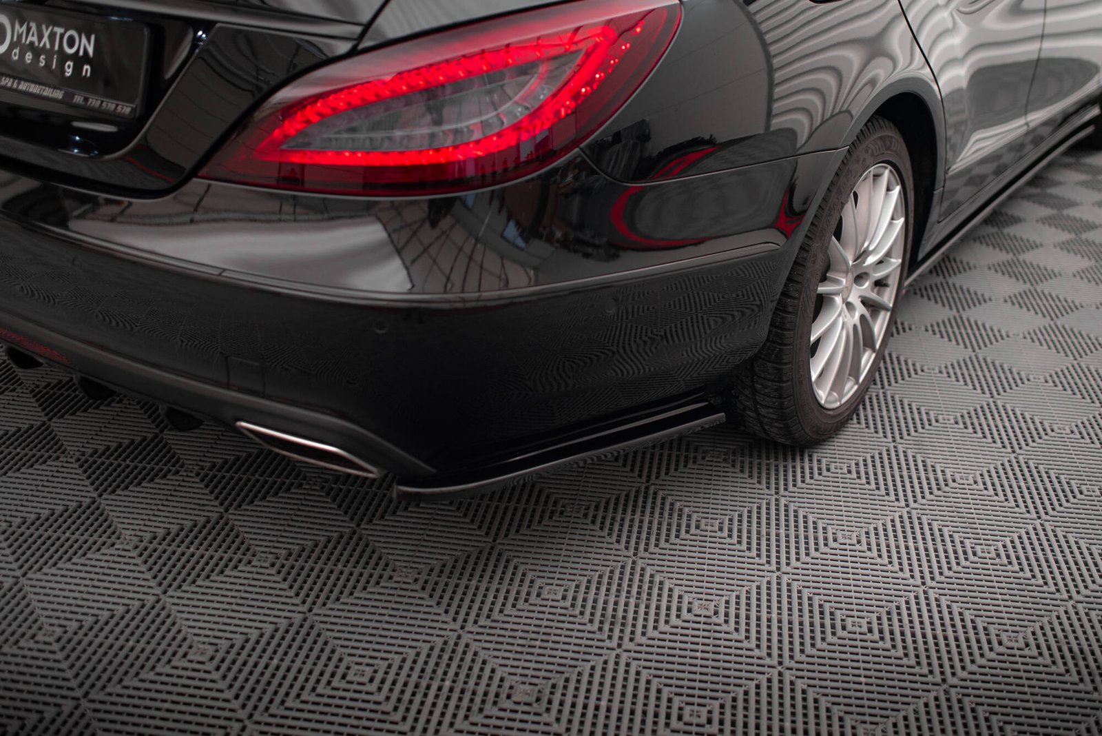 Splitters Laterales Traseros Mercedes-Benz CLS C218