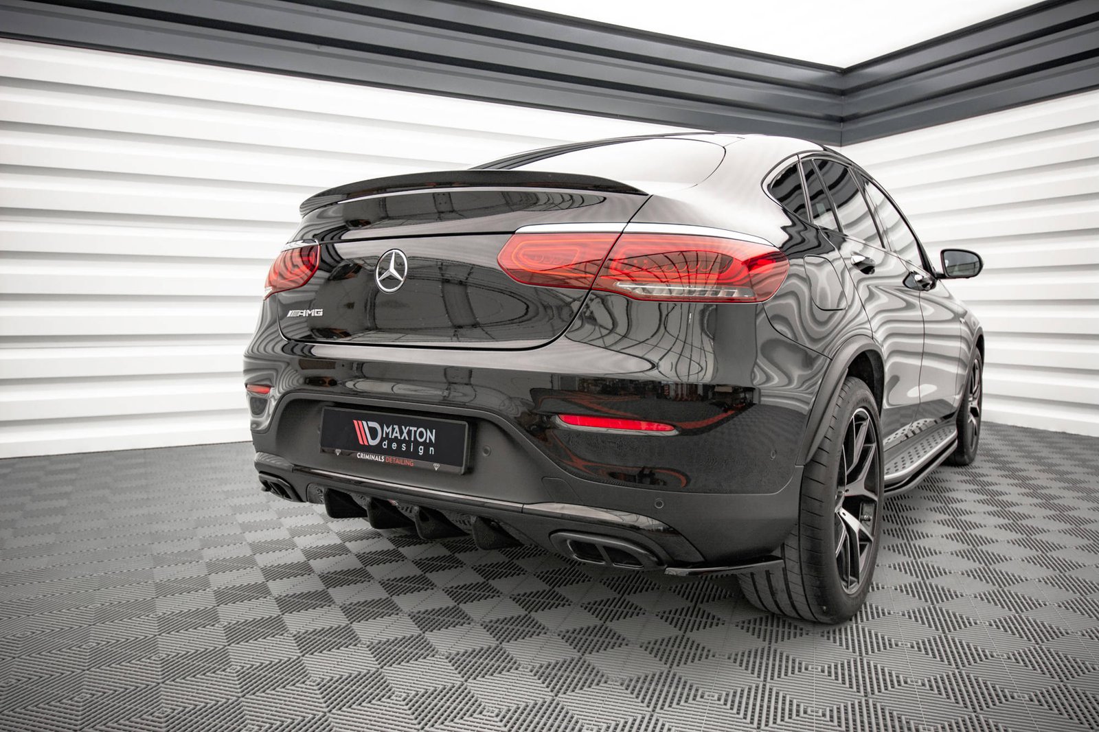 Splitters Laterales Traseros Mercedes-Benz GLC Coupe AMG-Line C253 Facelift - Imagen 2