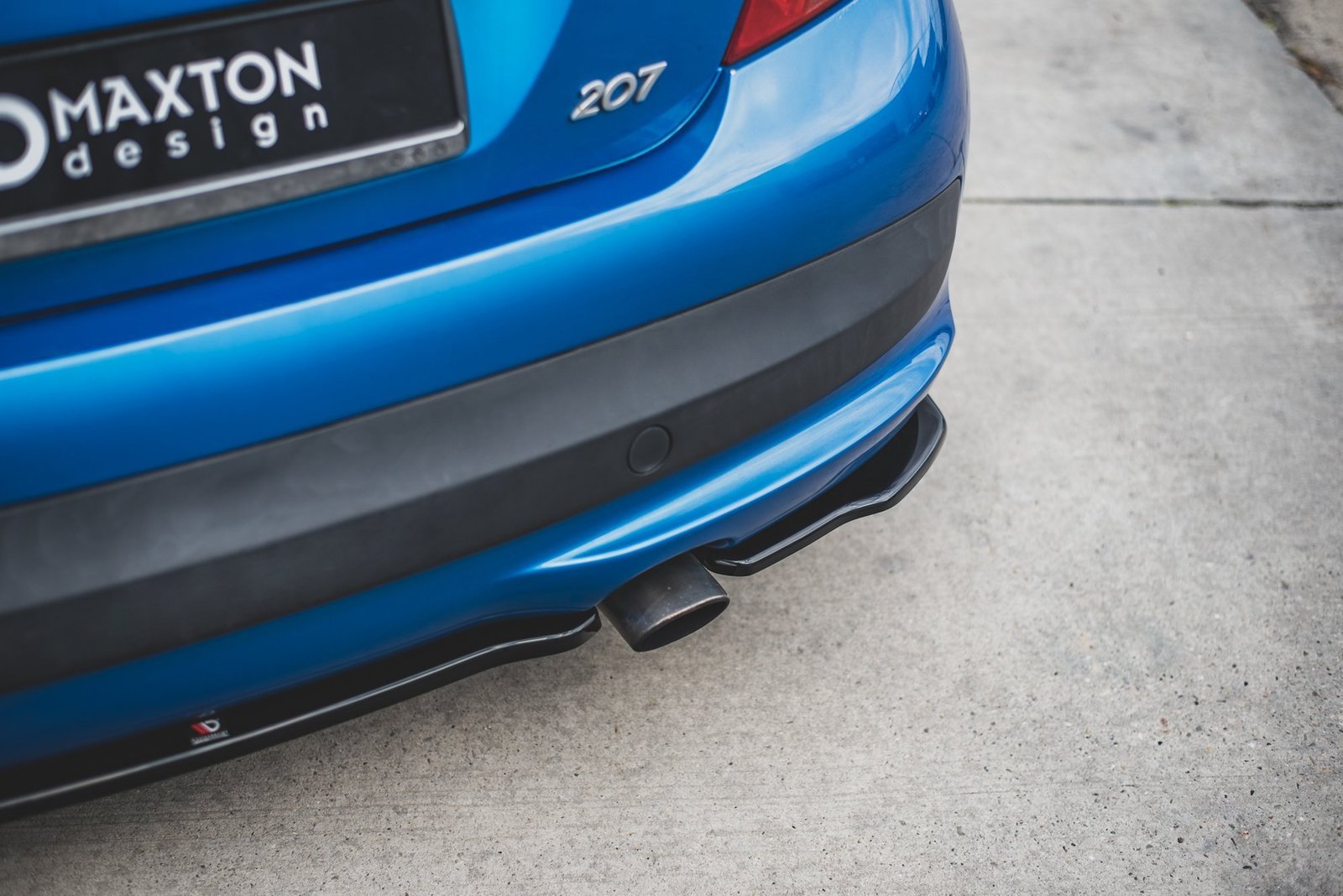 Splitters Laterales Traseros Peugeot 207 Sport - Imagen 3