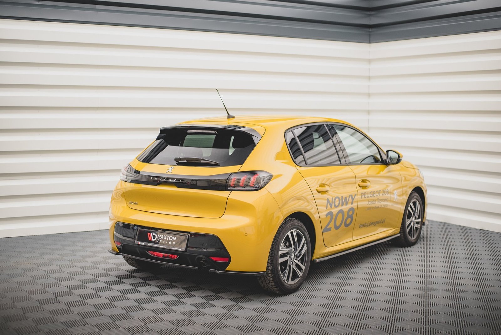 Splitters Laterales Traseros Peugeot 208 Mk2