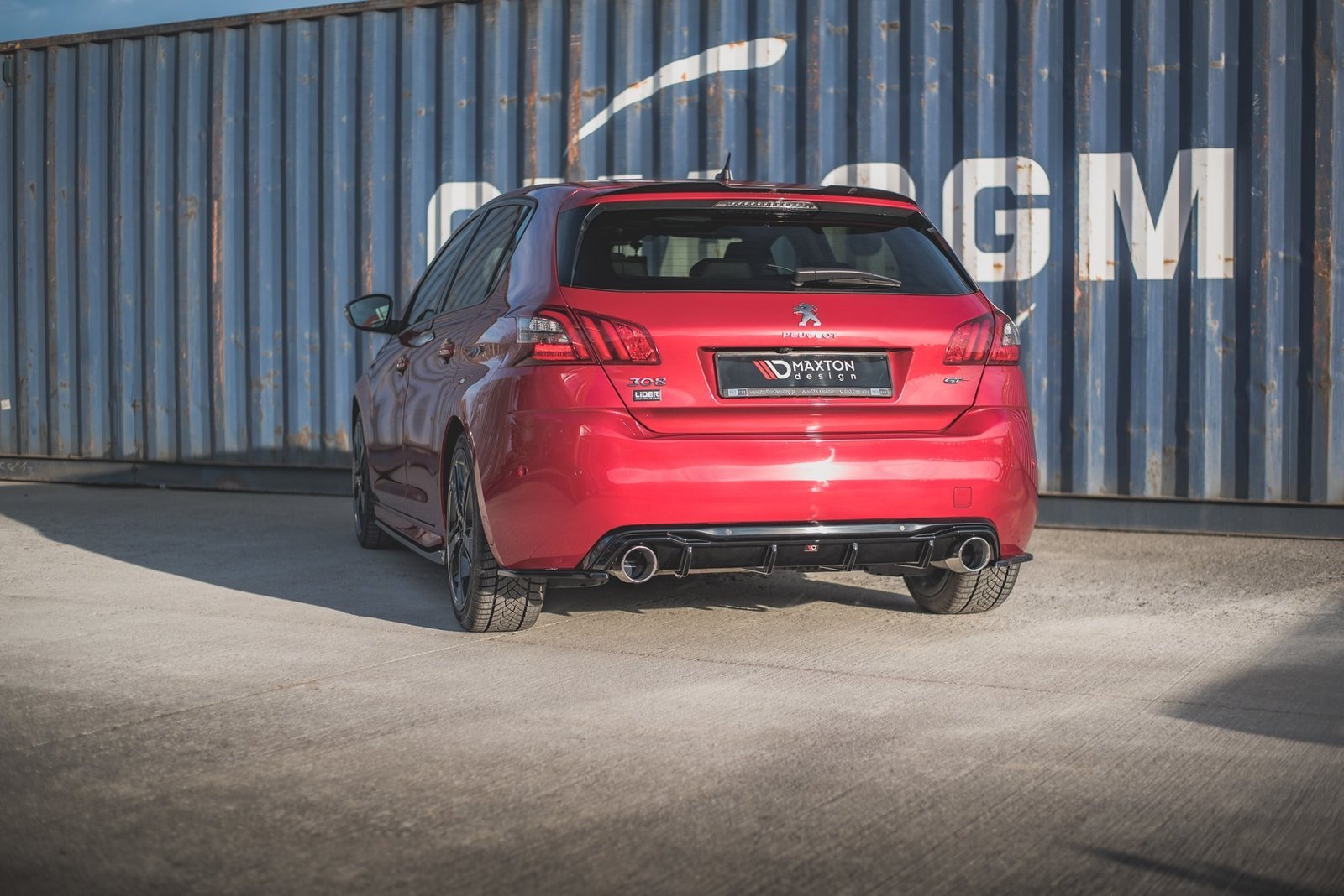 Splitters Laterales Traseros Peugeot 308 GT Mk2 Facelift - Imagen 2