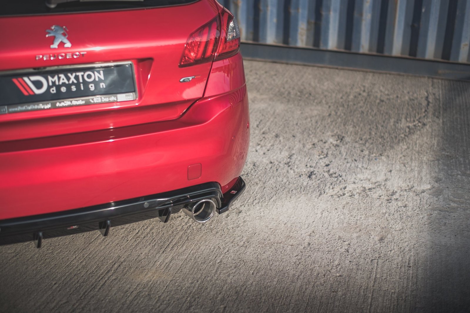 Splitters Laterales Traseros Peugeot 308 GT Mk2 Facelift - Imagen 4