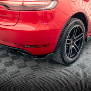 Splitters Laterales Traseros Porsche Macan GTS / Sport Design Mk1 Facelift