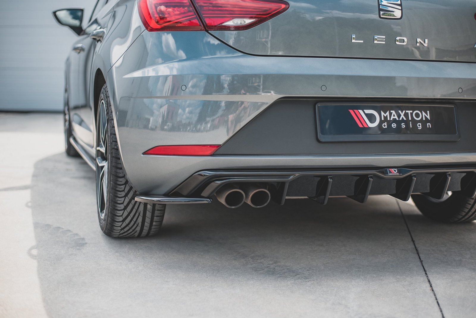 Splitters Laterales Traseros Seat Leon Mk3 FR Facelift - Imagen 4