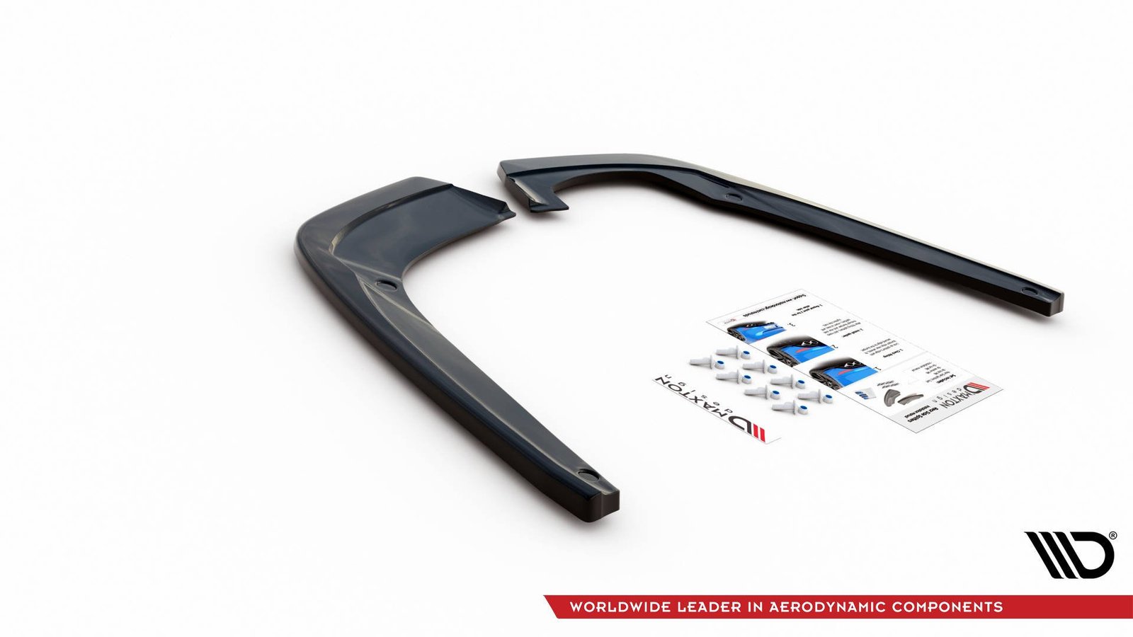 Splitters Laterales Traseros Seat Leon FR ST Mk4 - Imagen 4