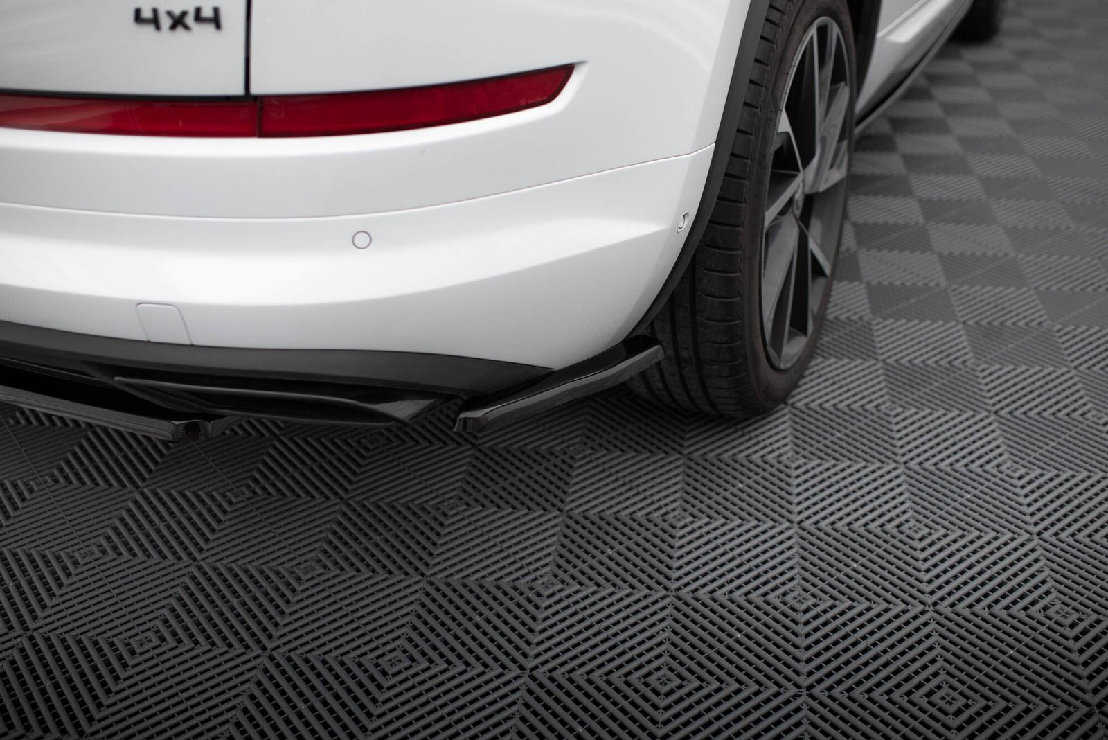 Splitters Laterales Traseros Skoda Kodiaq RS Mk1 / Mk1 Facelift