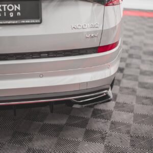 Splitters Laterales Traseros Skoda Kodiaq Sportline Mk1 / Mk1 Facelift