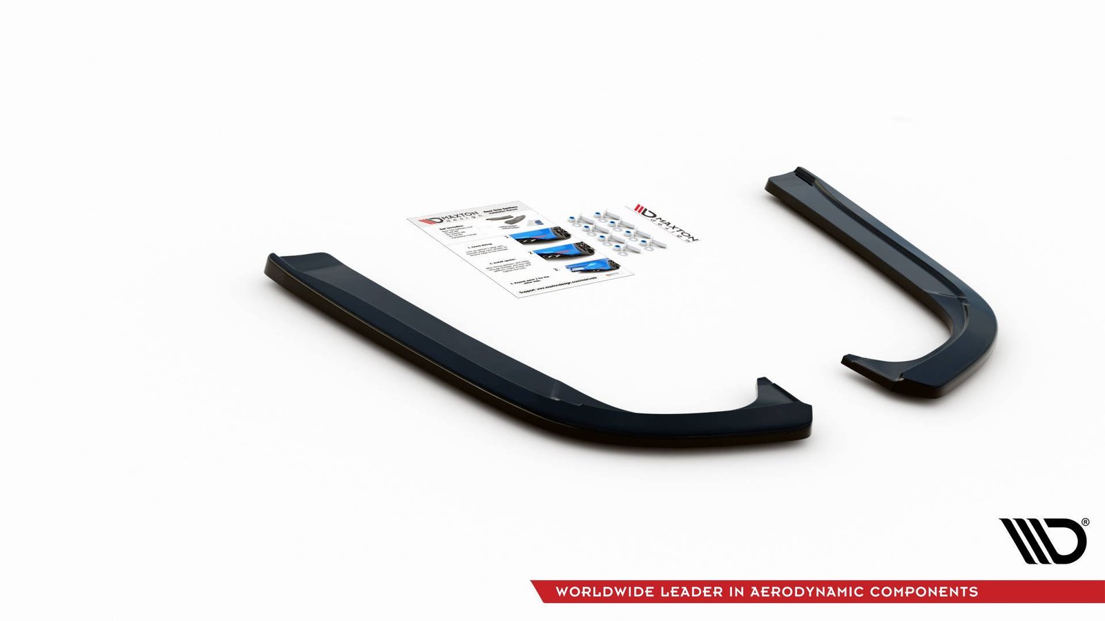 Splitters Laterales Traseros Skoda Octavia Mk3 Facelift - Imagen 3