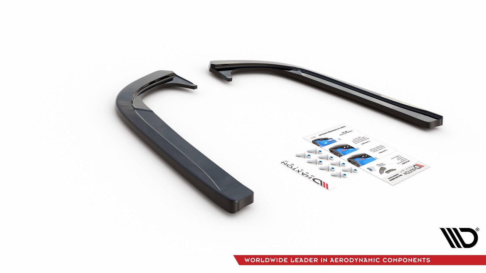 Splitters Laterales Traseros Skoda Octavia Mk3 Facelift - Imagen 4