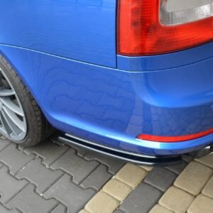 Splitters Laterales Traseros Skoda Octavia RS Sedan / Combi Mk2 / Mk2 Facelift