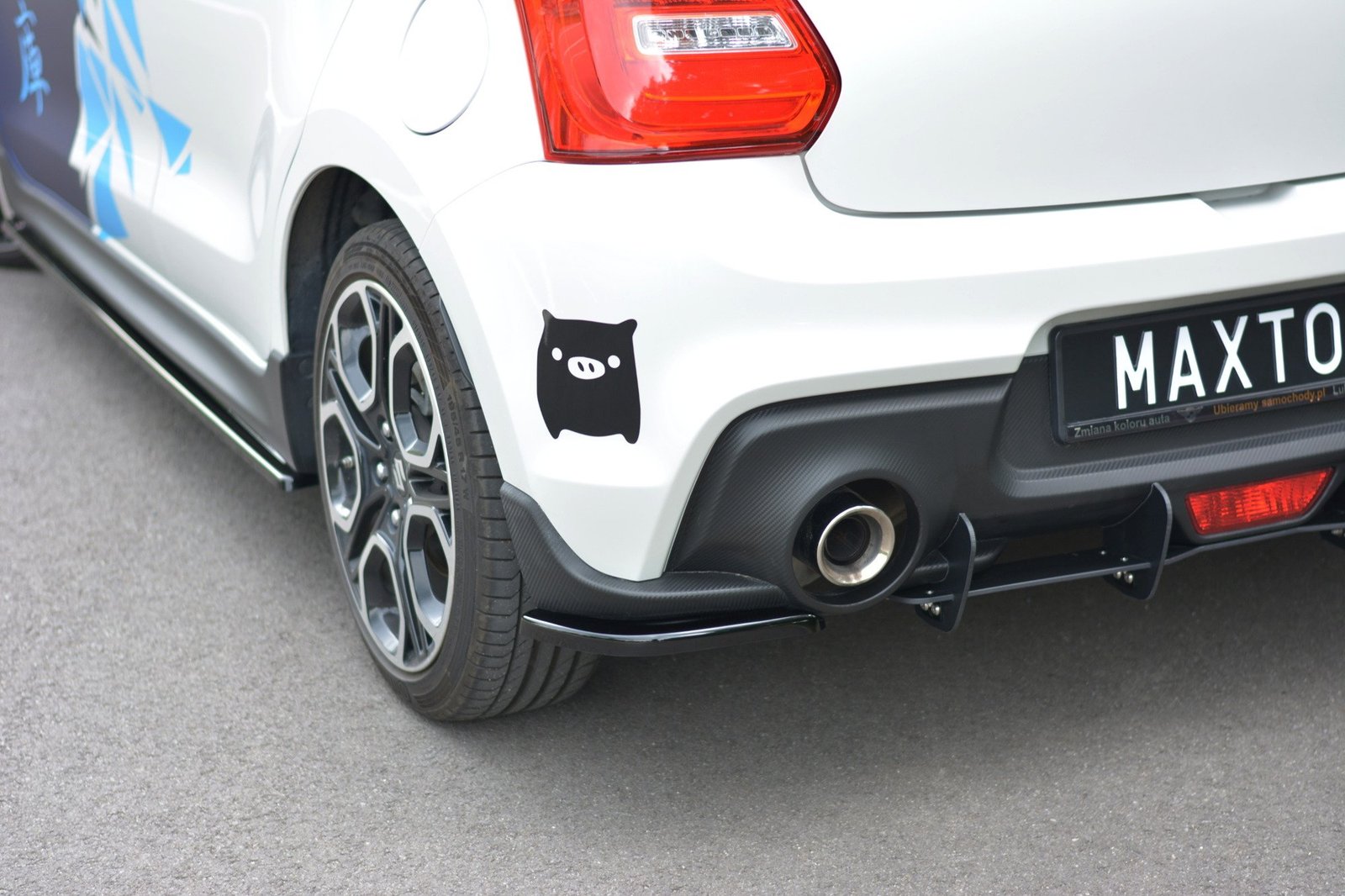 Splitters Laterales Traseros Suzuki Swift Mk6