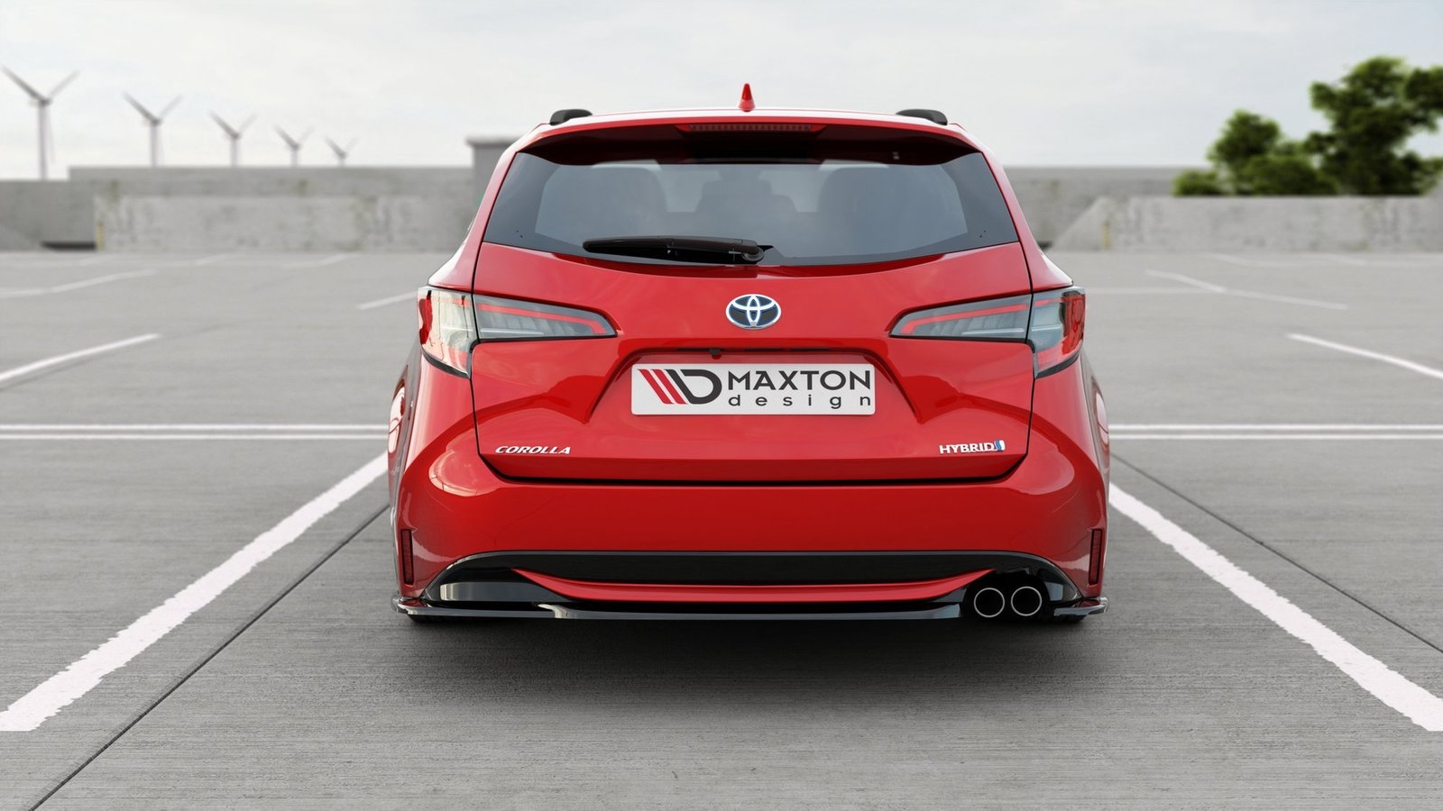 Splitters Laterales Traseros Toyota Corolla XII Touring Sports - Imagen 2