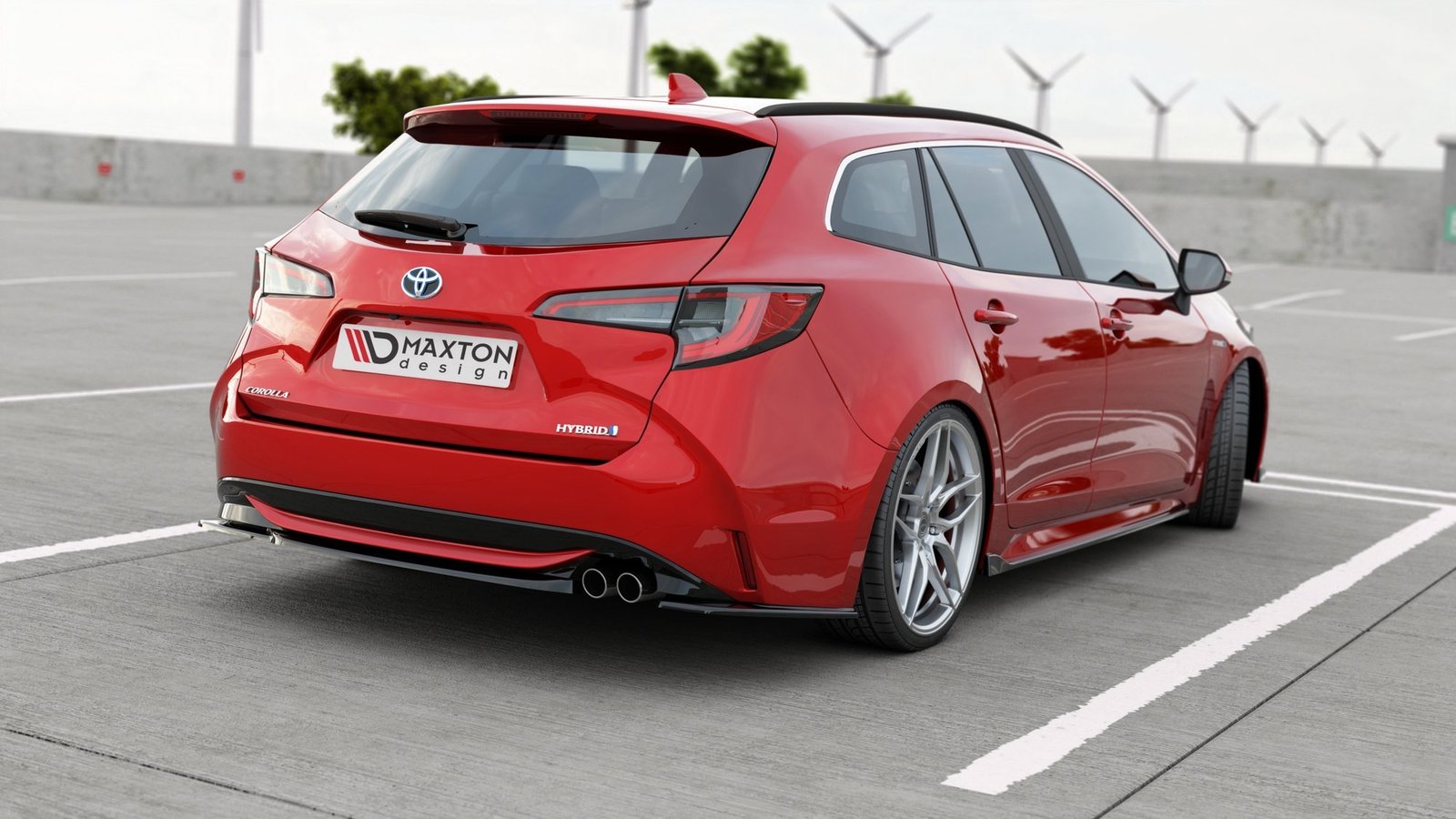 Splitters Laterales Traseros Toyota Corolla XII Touring Sports - Imagen 4