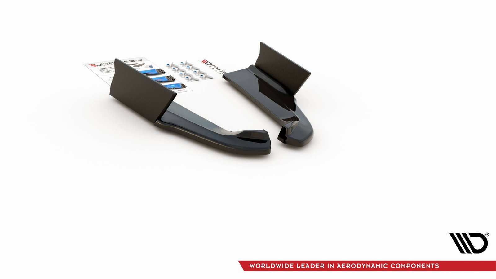 Splitters Laterales Traseros + Flaps Aerodinámicos Ford Mustang GT Mk6 Facelift - Imagen 5