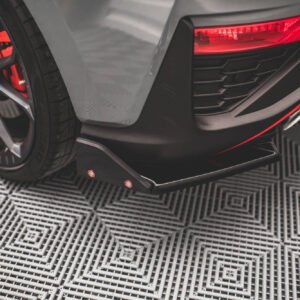 Splitters Laterales Traseros + Flaps Aerodinámicos Hyundai I30 N Hatchback Mk3 Facelift