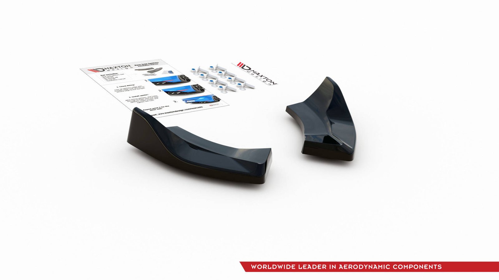 Splitters Laterales Traseros Ford Fiesta ST Mk8 - Imagen 5