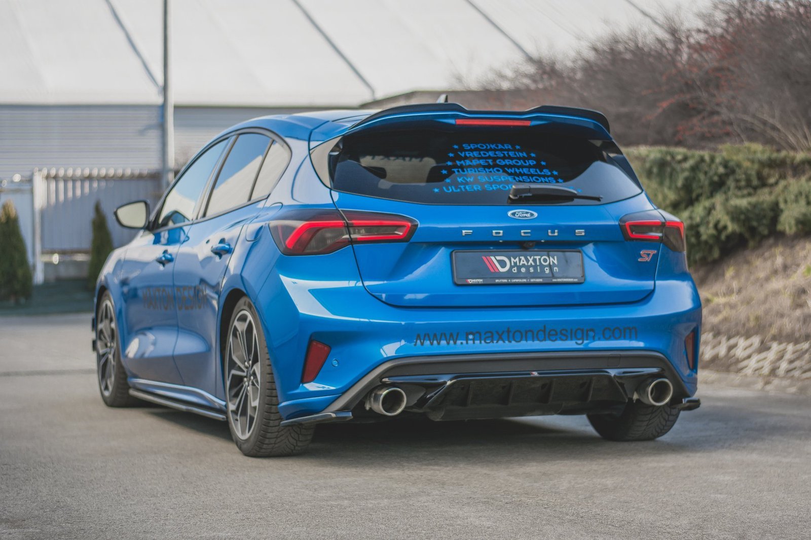Splitters Laterales Traseros Ford Focus ST Mk4 - Imagen 8