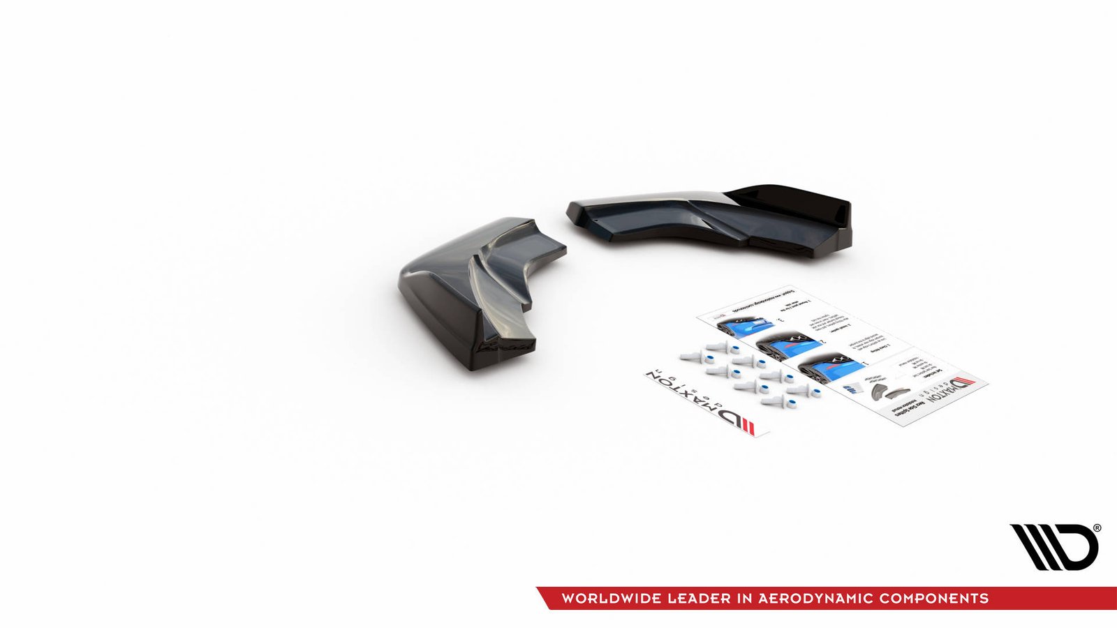 Splitters Laterales Traseros Mercedes-Benz A W176 - Imagen 5