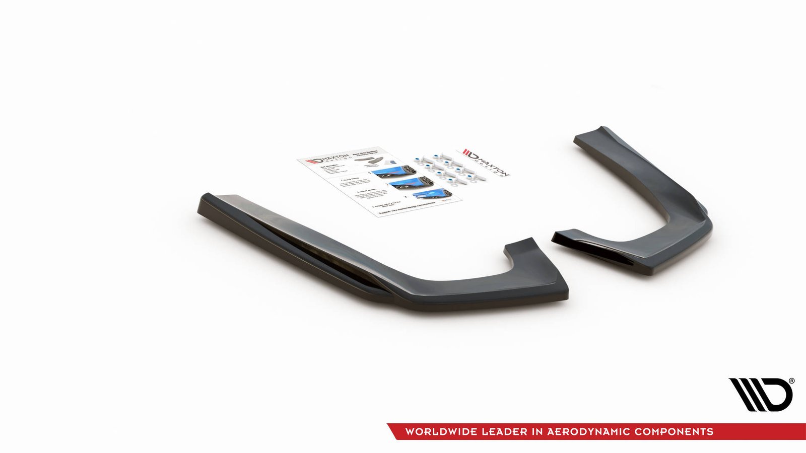 Splitters Laterales Traseros Mercedes-Benz GLE Coupe 63AMG C292 - Imagen 4