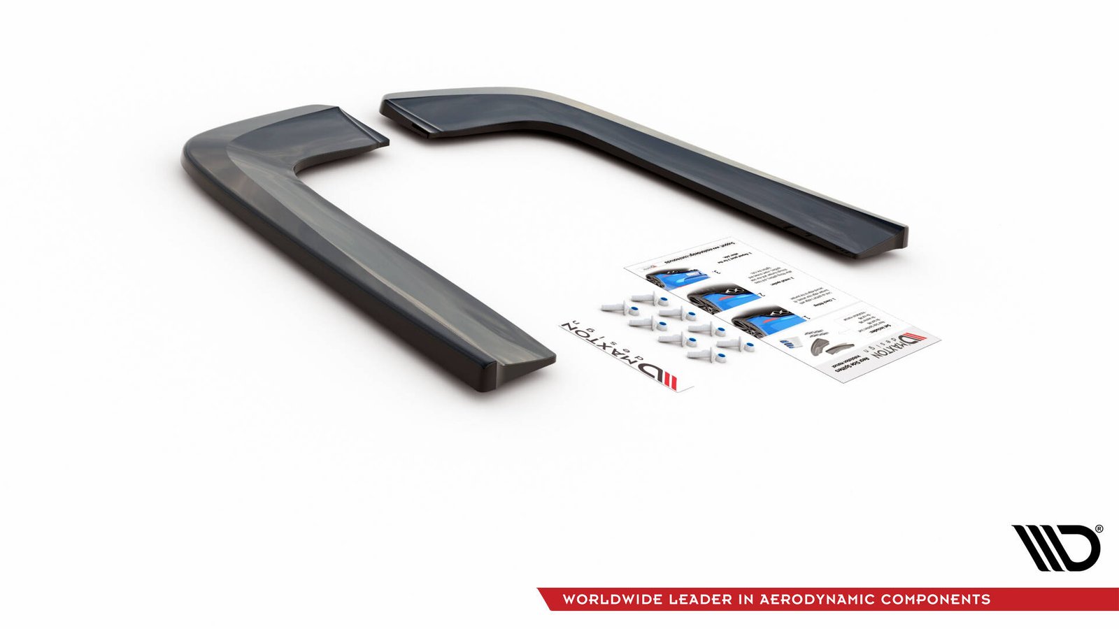 Splitters Laterales Traseros Mercedes-Benz V-Class AMG-Line W447 Facelift - Imagen 5